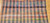Vintage American Rag Runner 3x9 | Autumn Stripe | Center Field Close-Up