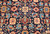 Antique Persian Malayer Rug 3x4 | Allover Rosette | Center Field Close-Up
