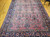 19th Century Oversized Manchester Kashan in Allover Pattern in Burgundy, Blue, Navy, Yellow, The Persian Knot, SKU 1272