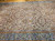 Vintage Persian Kerman Lavar in Allover Pattern in Ivory, Persian Blue. Pink, Saffron Yellow, Lavender, The Persian Knot, SKU 1552