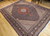 Antique Persian Tabriz Mahi Rug 12x14 | Fish Design | In-Room View 4