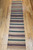 Vintage American Rag Runner 3x12 | Earth Tone Stripe | In-Room View 7