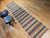 Vintage American Rag Runner 3x12 | Earth Tone Stripe | In-Room View 3