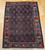 Antique Persian Senneh Rug | Fine Village Weave | Full View on Floor