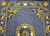 Vintage American Hooked Rug 4x6 | Peking Inspired | Top Section Detail