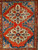 Antique Turkish Village Rug 3x4 | Anatolian Tribal | Center Section Detail