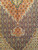 Early 20th Century Persian Tabriz Mahi room size rug Hand-knotted in Herati geometric pattern in Navy Blue