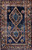 19th Century Caucasian Kazak Area Rug in French Blue, The Persian Knot Gallery, SKU 1097