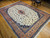 Vintage Tabriz Design Rug 9x13 | Terracotta Field | Center Field Close-Up