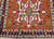 Antique Shahsavan Soumak Saddle Blanket | Tribal | Lower Section Detail