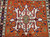 Antique Shahsavan Soumak Saddle Blanket | Tribal | Center Section Detail
