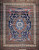 Antique Persian Kurdish Rug 6x9 | Tribal Geometric