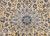 Vintage Persian Nain Rug 5x7 | Silk Highlights | Border Detail