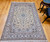 Vintage Persian Nain Rug 5x7 | Silk Highlights | In-Room View 8