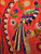 Vintage Uzbek Suzani Silk Embroidery | Handcrafted Central Asia | In-Room View