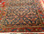 Antique Sarouk Farahan Rug 2x3 | Herati Navy | Center Field Close-Up
