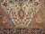 Antique Farahan Sarouk 4x6 | Ivory Garden | Top Section Detail