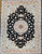 Fine Floral Pattern Persian Tabriz in Black, Ivory, Yellow, Pink, Blue, The Persian Knot, SKU 1196