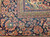 Antique Persian Kashan Rug 4x6 | Red Navy Medallion | In-Room View 3