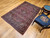 Antique Persian Kashan Rug 4x6 | Red Navy Medallion | In-Room View 4