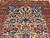Antique Persian Bakhtiari Bibibaft Rug | Garden | Top Section Detail