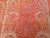 Antique Kashmiri Paisley Shawl | Victorian Era 19th Century | Center Field Close-Up