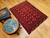 Antique Turkmen Rug 2x3 | Gul Pattern, Deep Red | In-Room View 7