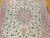 Persian Tabriz in Floral Pattern in Ivory, Pale Pink, Green, Blue, Red, The Persian Knot Gallery, SKU 1197