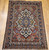 Antique Persian Tabriz Rug 5x6 | Heriz Serapi Style | Full View on Floor