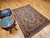 Antique Persian Tabriz Rug 5x6 | Heriz Serapi Style | In-Room View 11