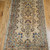 Vintage Persian Kerman Runner in Floral Pattern in Ivory, Blue, Red,  @thepersianknot  , SKU 1107