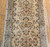 Vintage Persian Kerman Runner in Floral Pattern in Ivory, Blue, Red,  @thepersianknot  , SKU 1107