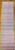 Vintage American Rag Runner 3x14 | Colorful Stripe