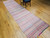 Vintage American Rag Runner 3x14 | Colorful Stripe | In-Room View 5