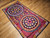 Vintage Uzbek Suzani Silk Embroidery | Handcrafted Central Asia | In-Room View