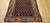19th Century Antique Kurdish village rug. Hand-woven. All-over paisley design in blue and green.