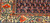 19th Century Antique Kurdish village rug. Hand-woven. All-over paisley design in blue and green.