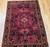 Antique Persian Sarouk Rug | Floral Village | Full View on Floor