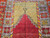 Antique Anatolian Prayer Rug 4x6 | Yellow Green | Top Section Detail
