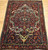 Antique Farahan Sarouk 4x5 | Ivory Field | Full View on Floor