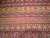 Vintage Oversized Moroccan Kilim in Stripe Pattern in Purple, Red, Yellow,  @thepersianknot  , SKU 1359