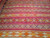Vintage Moroccan Kilim 6x10 | Navajo Style | Border Detail