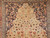 Antique Persian Kashan Rug | Tree of Life Design | Border Detail
