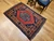 Vintage Kurdish Tribal Rug 3x5 | Red Saffron Green | In-Room View 5