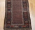 Antique Persian Kurdish Rug 2x3 | Tribal Geometric | Top Section Detail