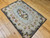 Vintage American Hand Hooked Rug with a Floral Pattern in pastel Colors, The Persian Knot, SKU 1152