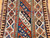 Antique Caucasian Gendje Runner 4x9 | Full Pile | Lower Section Detail