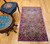 Antique Persian Kerman Lavar Rug | Floral Field | In-Room View 4