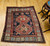 Antique Caucasian Kazak 5x5 | Square Memling Gul | In-Room View 6