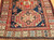 Antique Caucasian Kazak 5x5 | Square Memling Gul | Lower Section Detail
